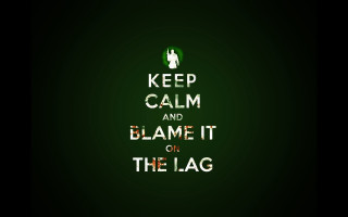 Keep calm flame it on - a cross stitch free wallpaper