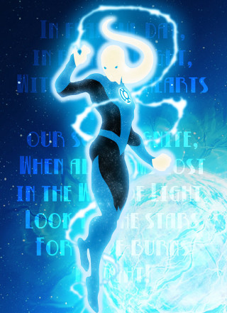 Woman blue black dance lightning - conroy maddox free wallpaper