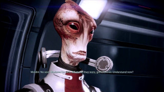 Humanoid red white uniform light - helmet free wallpaper