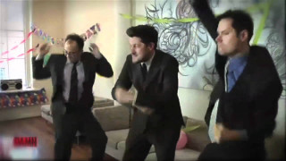 Three men in suits playing - suit free wallpaper