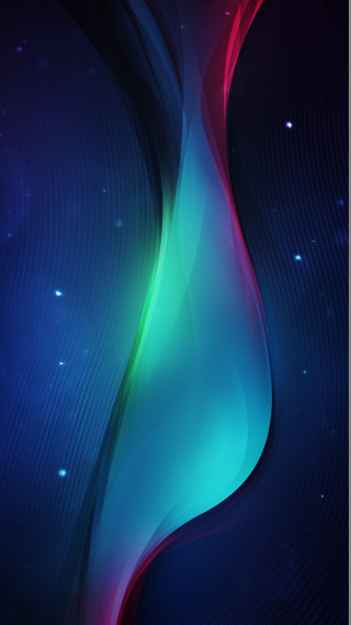 Blue red abstract background stars - wave free wallpaper