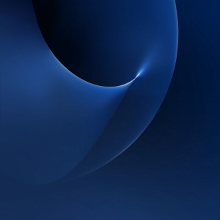 Blue background curved curve white 2 - abstract art free wallpaper