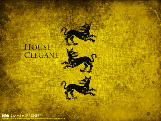 Yellow background three black dogs - a silk screen free wallpaper