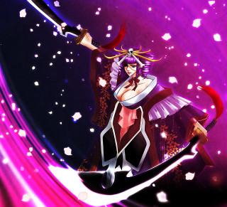 Woman purple dress sword purple - a purple background free wallpaper