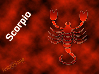Scorpion red background image description - felipe seade free wallpaper