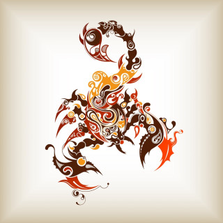 Scorpion tattoo design white background - dragon art free wallpaper