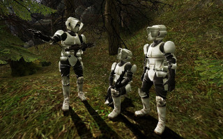 Star wars characters grass guns - cgi free wallpaper