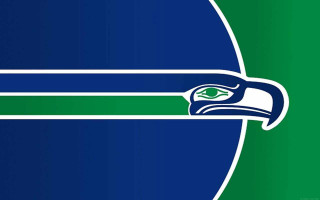 Seattle football logo green blue - everett warner free wallpaper