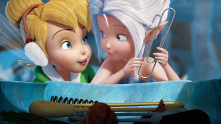 Cartoon characters looking at each - a toothbrush free wallpaper