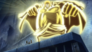 Statue man giant arm sword - a statue of a man free wallpaper