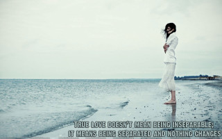 Fearless woman beach quote not - afraid free wallpaper