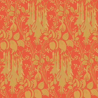 Red yellow floral leaves autumn - a pattern of flowers free wallpaper