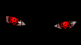 Red eyes black background red - red eye free wallpaper