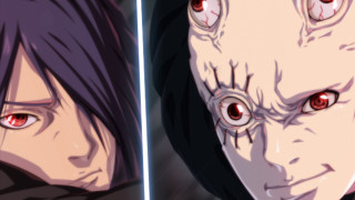 Anime characters red eyes black 10 - a white face free wallpaper