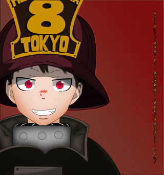 Cartoon character hat smile eyes - a big smile free wallpaper