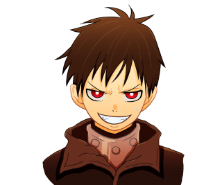 Cartoon character red eyes brown - red eye free wallpaper