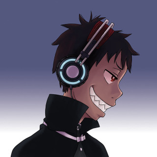 Cartoon character headphones black jacket - a black jacket free wallpaper