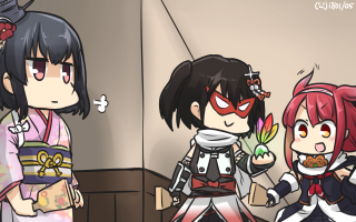 Anime characters standing room wall - temporary art free wallpaper