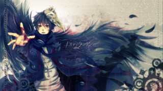 Woman sword bird shoulder gothic - a sword and a bird free wallpaper