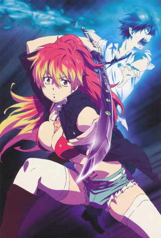 Anime character long hair sword 8 - poster art free wallpaper