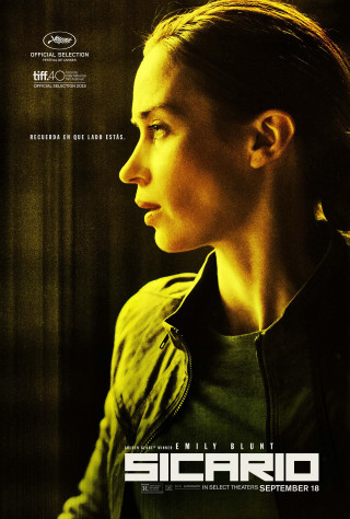 Woman green jacket serious look - serial art free wallpaper