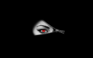 Woman eye zipper dark red - red eye free wallpaper