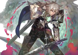 Woman sword demon back heroic - du jin free wallpaper