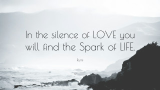 Love life quote black white - a photo free wallpaper