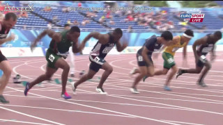Men running track stadium spectators - johnson free wallpaper