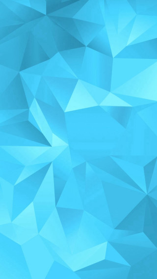 Blue abstract lowpoly blurred background - low free wallpaper