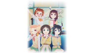 Anime girls bed window sign - a group of anime girls sitting next free wallpaper