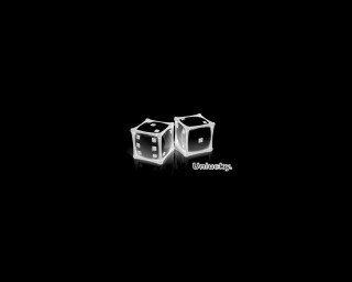 Glowing dices dark background black - cedric seaut keos masons free wallpaper for desktop