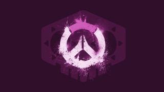 Peace sign purple hexagonal background - hexagonal free wallpaper
