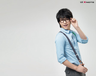 Man glasses tie camera strap - bian shoumin free wallpaper