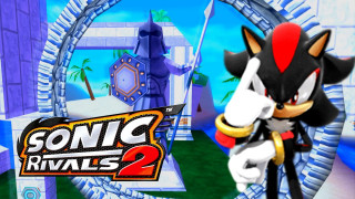 Sonic rivals2 character building clock - sonic free wallpaper