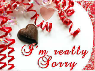 Heart chocolate whiteplate redstreamers ribbon 2 - chocolate free wallpaper