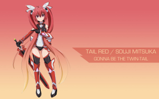 Girl red white sword pink - outfit free wallpaper