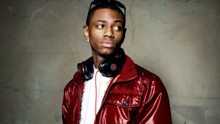 Man headphones red jacket serious - a red jacket free wallpaper