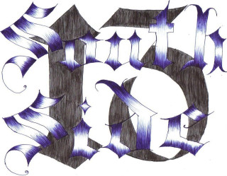 Art purple ink graffiti pen - graffiti free wallpaper