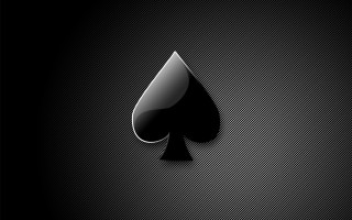 Black white spade pattern repeating - behance hd free wallpaper