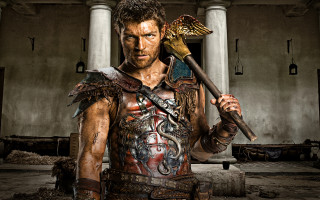 Gladiator costume pickaxe snake shoulder - a snake free wallpaper
