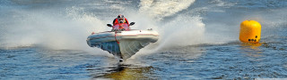 Boat person yellow buoy water - cliff childs free wallpaper