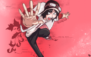 Manga boy goggles hat outstretched - eizan kikukawa free wallpaper