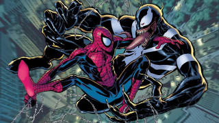 Spider man attack city buildings - man free wallpaper