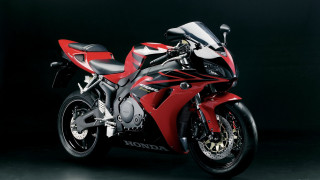 Red motorcycle dark room black 5 - a red motorcycle free wallpaper