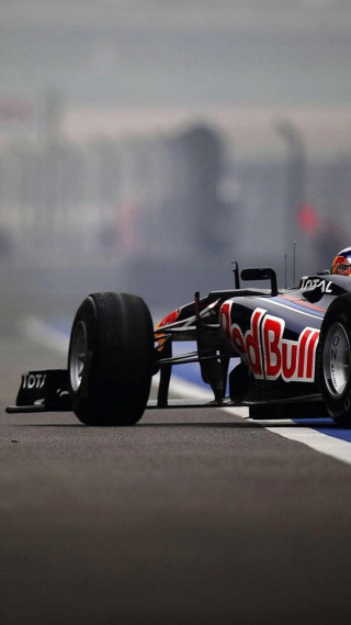 Red bull racing car driving - car free wallpaper