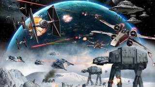 Star wars vehicles sky planet - vehicle free wallpaper