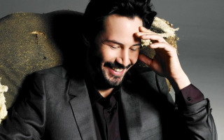 Man smiling suit chair fabric - holding free wallpaper
