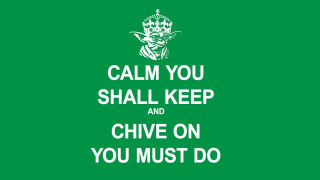 Green poster white text says - green free wallpaper
