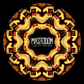 Masttonen gold orange black background - circular free wallpaper